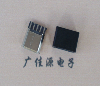南通麦克-迈克 接口USB5p焊线母座 带胶外套 连接器