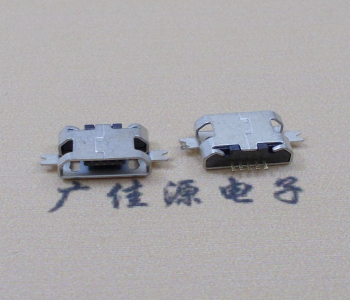 南通MICRO USB B型口 两脚SMT沉板0.7/1.0/1.6直边