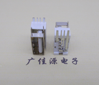 南通USB侧立式短体10.0尺寸 侧插加宽脚5A大电流插座