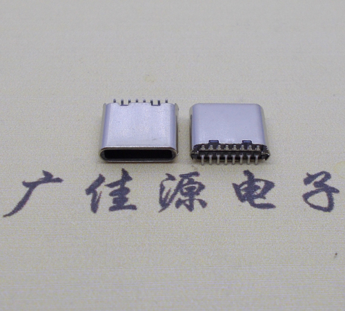 南通侧边铆合立贴直边type-c16p公头长7.2mm