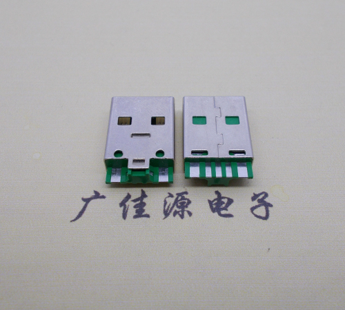 南通usb5a公头.5p焊线带ic.大电流oppo闪充