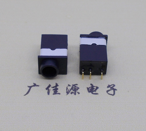 南通PJ-2030防水耳机插座 铜材质铜针2.5/3.5音频插口